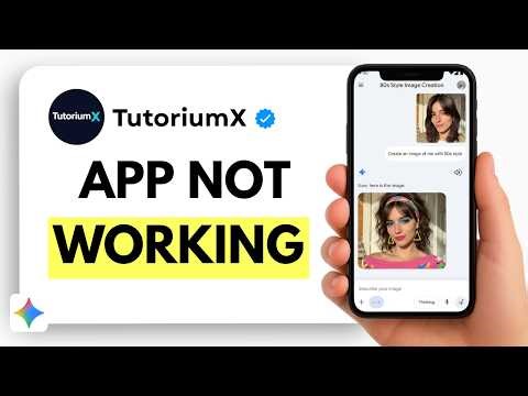 How to Fix Google Gemini Not Working | Gemini App Not Working Fix