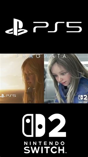 PS5 vs Switch 2 - PRAGMATA #pragmata #ps5 #nintendo