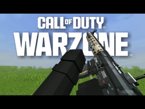 TACZ Call of duty Warzone II Best 3D Gun Addon for Minecraft bedrock 1.21.132-26.1 | by ‪@stormflume‬