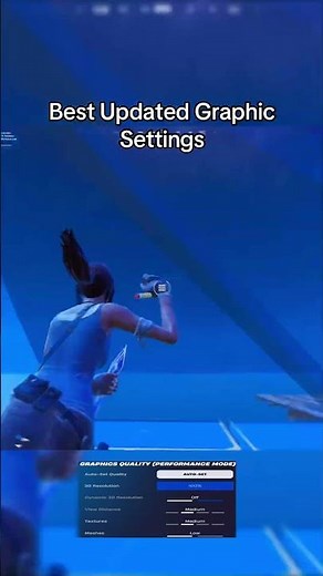 The BEST Graphic Settings for Console and PC in Chapter 6!