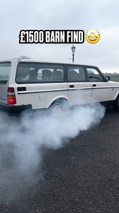 20K views · 2.5K reactions | Who doesn’t love a barn find! We picked up this Volvo 240 estate as a non runner and had it up and running within 10 minutes of tinkering! #barnfind #volvo #classic #modernclassic #donuts #burnout #volvo240 #volvoestate #avinthecrack #projectcar #car #cars #carsofinstagram #reels #nonrunner #drift #driftcar #volvo240wagon Reposted from @avin_the_crack | KT4 Performance | Facebook