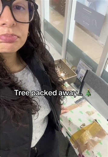 🎄 We’ve taken down our Christmas tree 🌲 #mathesonoptometristsandhearingcare