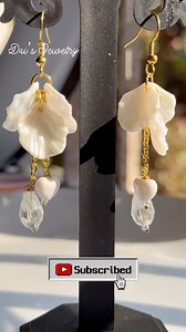 Tutorial shell layer earring #earrings #jewelry #jewellery #short #tutorial #shortsreel #makingofearring | Sopna Daimari