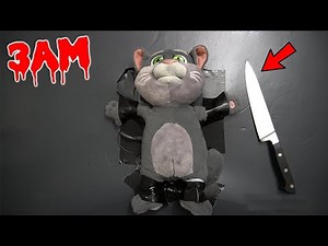 OUVRIR LA PELUCHE TALKING TOM à 3H DU MATIN !