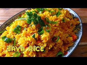 Making Java Rice~How To Make Yellow Fried Rice