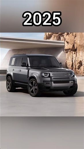 Evolution of defender (2000–2025)#viral #automobile #shorts #video #evolution