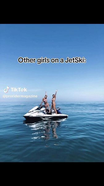 Two Girls on a Jet Ski Adventure
