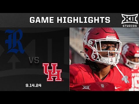 Rice vs. Houston Highlights | 2024 Big 12 Football