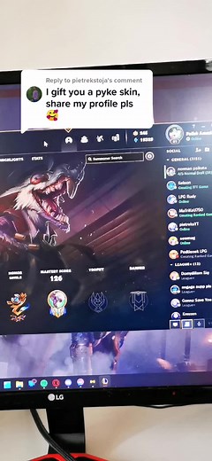 Reply to @pietrekstoja Thank you man 💪😎❤️#pykelol #pyke #leagueoflegends #pykelover #diamond #pentakill #mastertier #twitch #ratirl #lulu #pietreks #bayoopyke