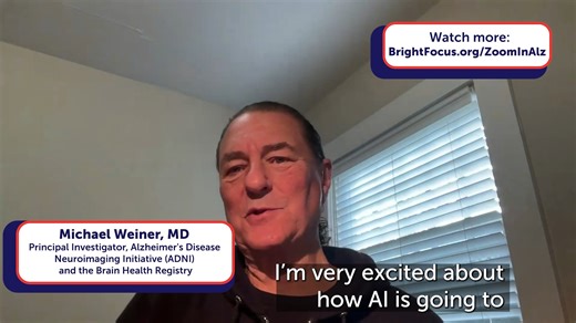 165 reactions · 14 shares | ⁉️ Could AI revolutionize how we detect Alzheimer's? Dr. Michael Weiner, Principal Investigator of the Alzheimer's Disease Neuroimaging Initiative and Brain Health Registry, shares his insights. To watch our full Zoom In on Dementia & Alzheimer’s episode about this and other new tech being developed to diagnose Alzheimer’s earlier, visit: https://bit.ly/4cSp5Hq. | Alzheimer's Disease Research | Facebook