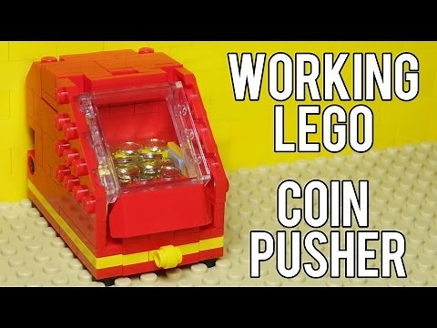How To Build A Working Lego Coin Pusher Machine