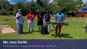 Funeral Services for Ms. Inez Smith were held on Saturday, September 12, 2020 at the Oak Grove Baptist Church Cemetery. | Robert Jester Mortuary
