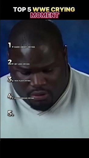 Ranking Top 5 Wwe Crying Moments