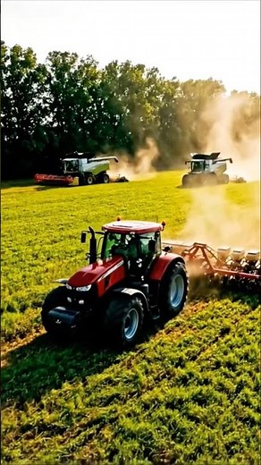 Heavy Machinery in Agriculture 🚜 Powerful Farm Work