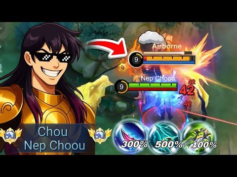 TOP GLOBAL CHOU GOT DESTROYED ALL ENEMIES CRIED! MOST INTENSE GAMEPLAY| MLBB