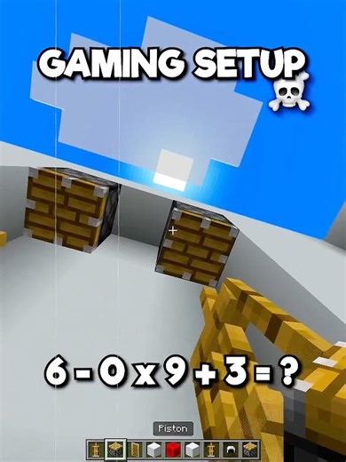 Minecraft Gaming Setup •* (Matadora)#minecraft #short