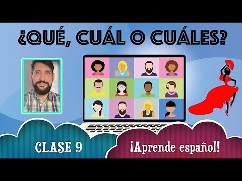 ❔❓✅ El uso correcto de QUÉ, CUÁL y CUÁLES 📹 Clase de ESPAÑOL en DIRECTO | Español para extranjeros