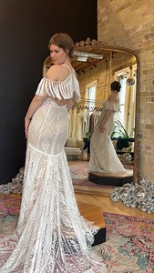 FIVE WEDDING DRESSES FOR THE BOHO BRIDE ✨ floaty. effortless. a little undone (in the best way). these @rish_bridal gowns were made to move with their soft silhouettes, dreamy textures, and sleeves that deserve their own slow-motion moment. whether your vibe is barefoot in the grass or dancing under string lights, these dresses prove boho doesn’t mean boring. available exclusively at strike, wisconsin’s only rish stockist. your boho yes moment starts here, book now via the link in bio 🥂 featuri