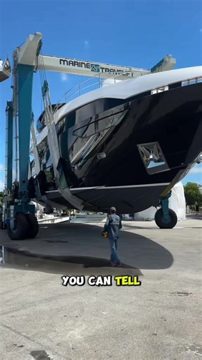 How a 100ft Yacht is Launched Back into the Water