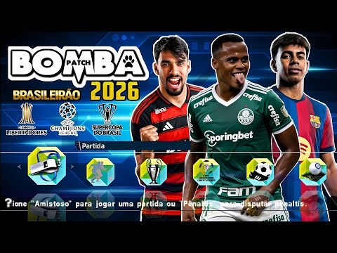 🚨UPDATE! BOMBA PATCH 2026 (PPSSPP)🔥 DOWNLOAD DIRECT MEDIAFIRE LINK! 100% UPDATED 💣