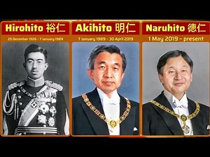 Every Emperor of Japan in History