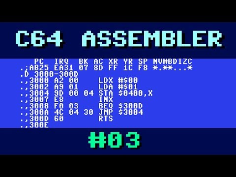 C64 Assembler 03 | 16-bit loop with ORA