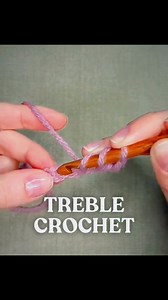 5.9K views · 33 reactions | Learn the Treble Crochet臨 #treblecrochet #crochet #crocheting #crocheter #fbreelsfypシ゚viralシ #highlighteveryone | Sew Dreams Come True | Facebook