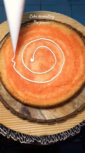 Sponge Cake Decoration | Cake Design #shorts #cake #viral #trending