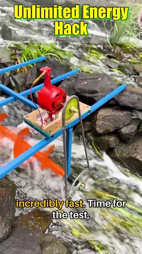 Ingenious Motion Power Setup From Everyday Parts