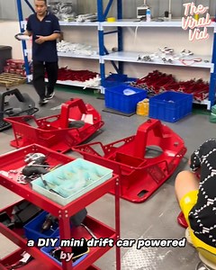 2.9M views · 8.5K reactions | Drill-Powered Drift: Grown Men, Tiny Cars, Big Fun! | The Viral Vid | Facebook