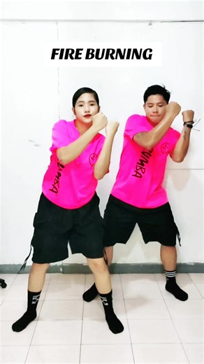 FIRE BURNING I REMIX ZUMBA DANCEWORKOUT BY OC DUO | OC DUO