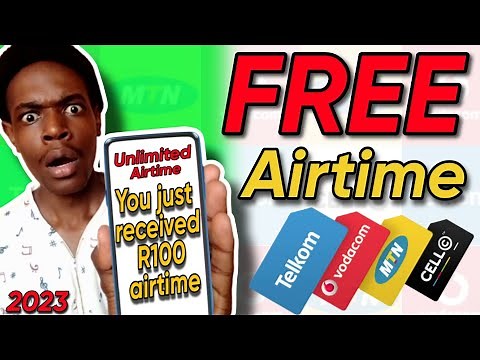 How to get FREE airtime on Vodacom | Mtn | Telkom | Cell C All Networks #southafrica #allnetworks