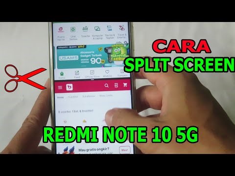 JANGAN BINGUNG !! CARA SPLIT SCREEN REDMI NOTE 10 5G