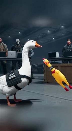@Rae Knightly come get your goose!!!!! #COD #OC #sidequest #rubberchicken #goose