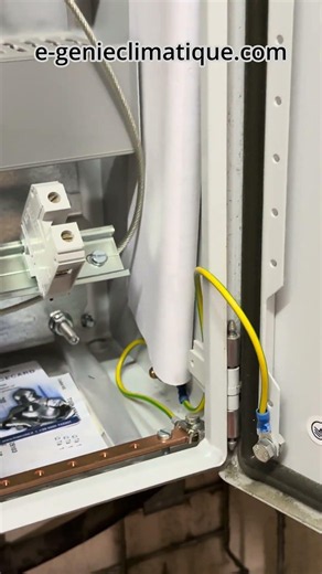 Electrical cabinet for positive cold room, documentation in PQ mode
