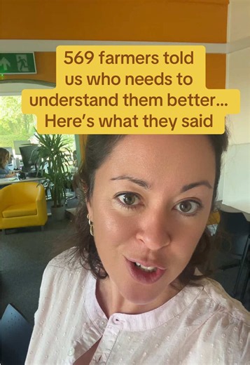 So we know who needs to hear from farmers, but can you help with WHY you think they need to understand farmers better and WHAT they need to hear - what is the most important thing to you? #farming #policy #agriculture #farmers #farmlife