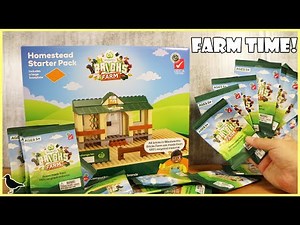 Woolworths Bricks Farm Homestead Starter Pack & Mystery Packs Opening & Build! | Birdew Reviews