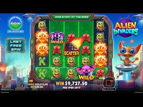 🎰 Alien Invaders Pragmatic Play - Release Slot Game Review 2025 | EPIC WIN!!!! 👽💥