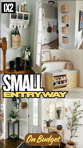 Best Small Entryway Ideas 2025 | Stylish Tables, Benches & Storage Hacks