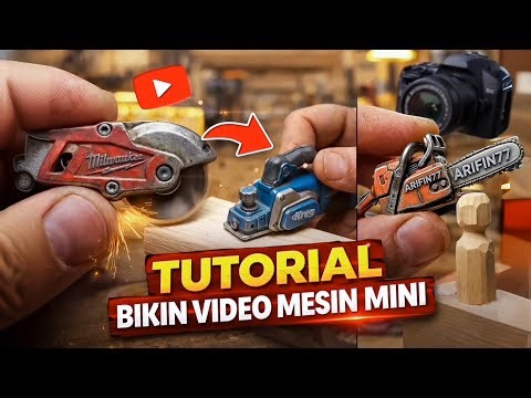 CARA BIKIN VIDEO MESIN MINI VIRAL DI YOUTUBE DAN TIKTOK 🔥