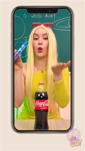 24K views · 175 reactions | What Happens If You Mix Mentos With Cola #123go | 123 GO | Facebook