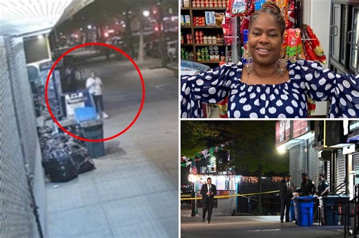 Harrowing footage shows the moment trailblazing NYC bodega-owning grandma was shot dead in crossfire
