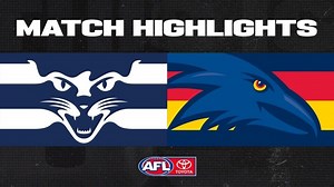 Highlights: Geelong v Adelaide