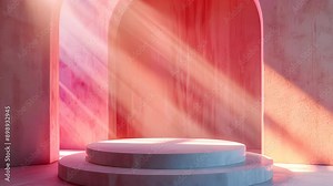 Soft Summer Light Illuminates a Serene Artistic Space at Dawn