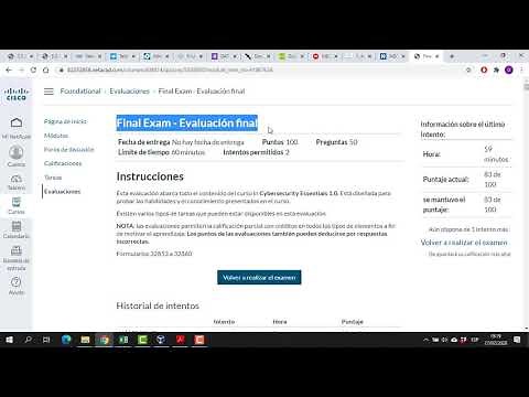 Cybersecurity Essentials Cisco - Solucion de Examen Final + Certificado / Answers Final Exam
