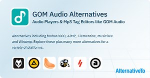 GOM Audio Alternatives: Top 12 Audio Players & Mp3 Tag Editors