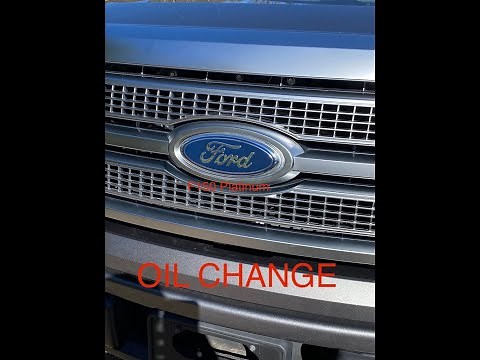 2010 Ford F150: Oil Change
