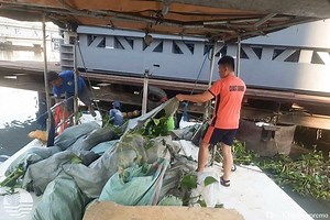 DENR removes over 1.6-M kilos of waste from Pasig River System