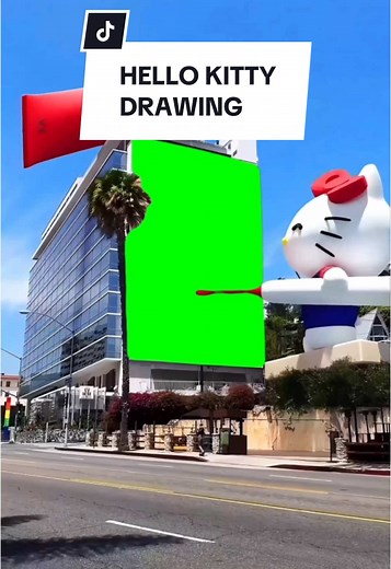 Hello Kitty Drawing Tutorial with CapCut