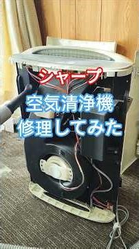 My Sharp air purifier broke 😭 I'm an amateur, but I tried to fix it 🪛